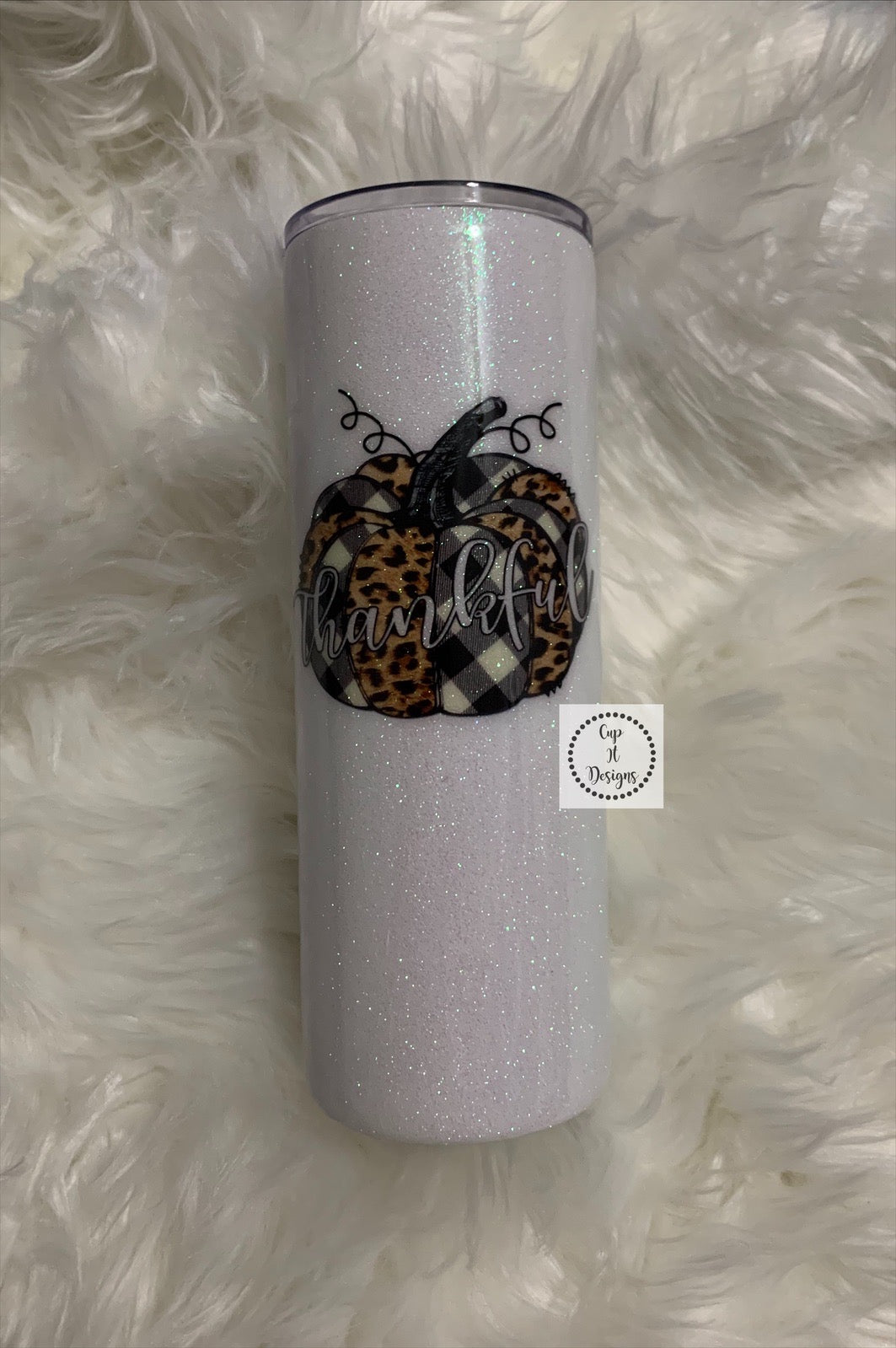 Fall Pumpkin Epoxy Tumbler