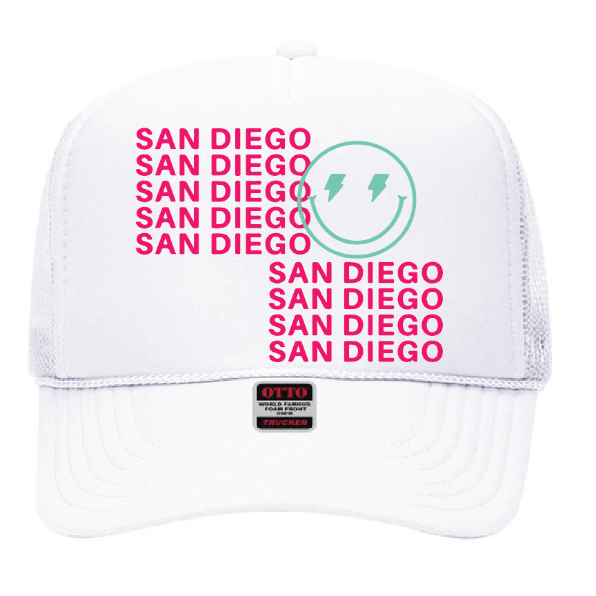 Padre City Connect Trucker Hat – CupItDesigns
