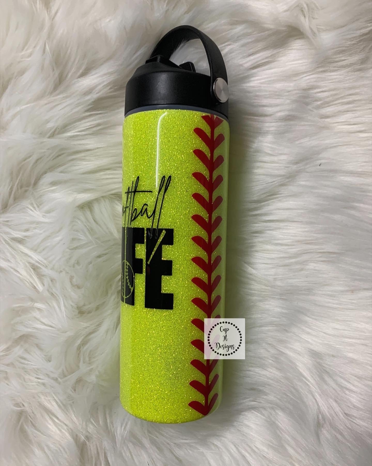 Softball Life Epoxy Tumbler