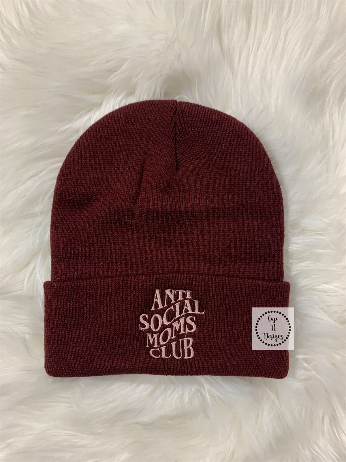 Anti Social Moms Club Beanie
