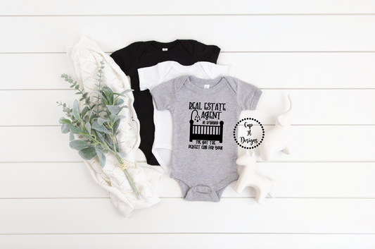 Real Estate Agent Onesie