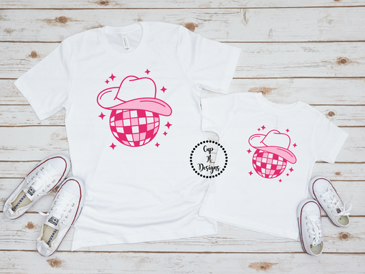 Cowgirl Disco Ball / Mama and Mini Tee