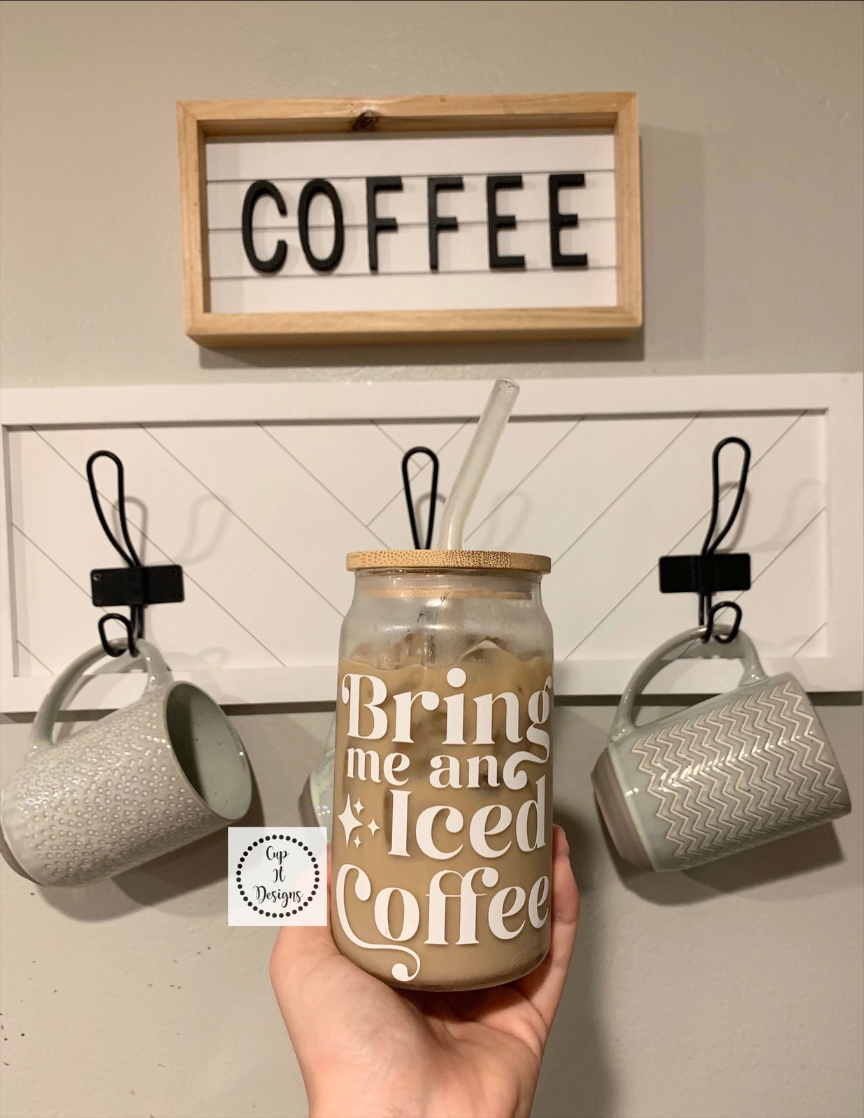 Bring me an iced coffee