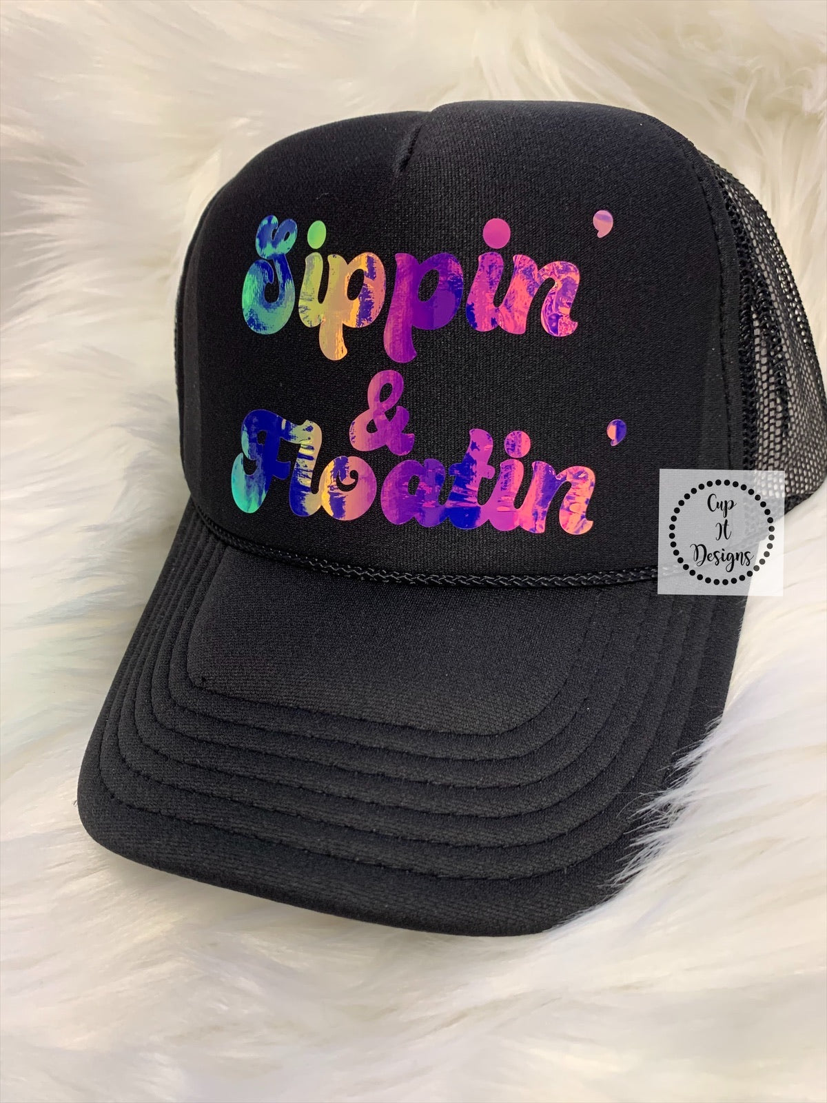 Sippin & Floatin Trucker Hat