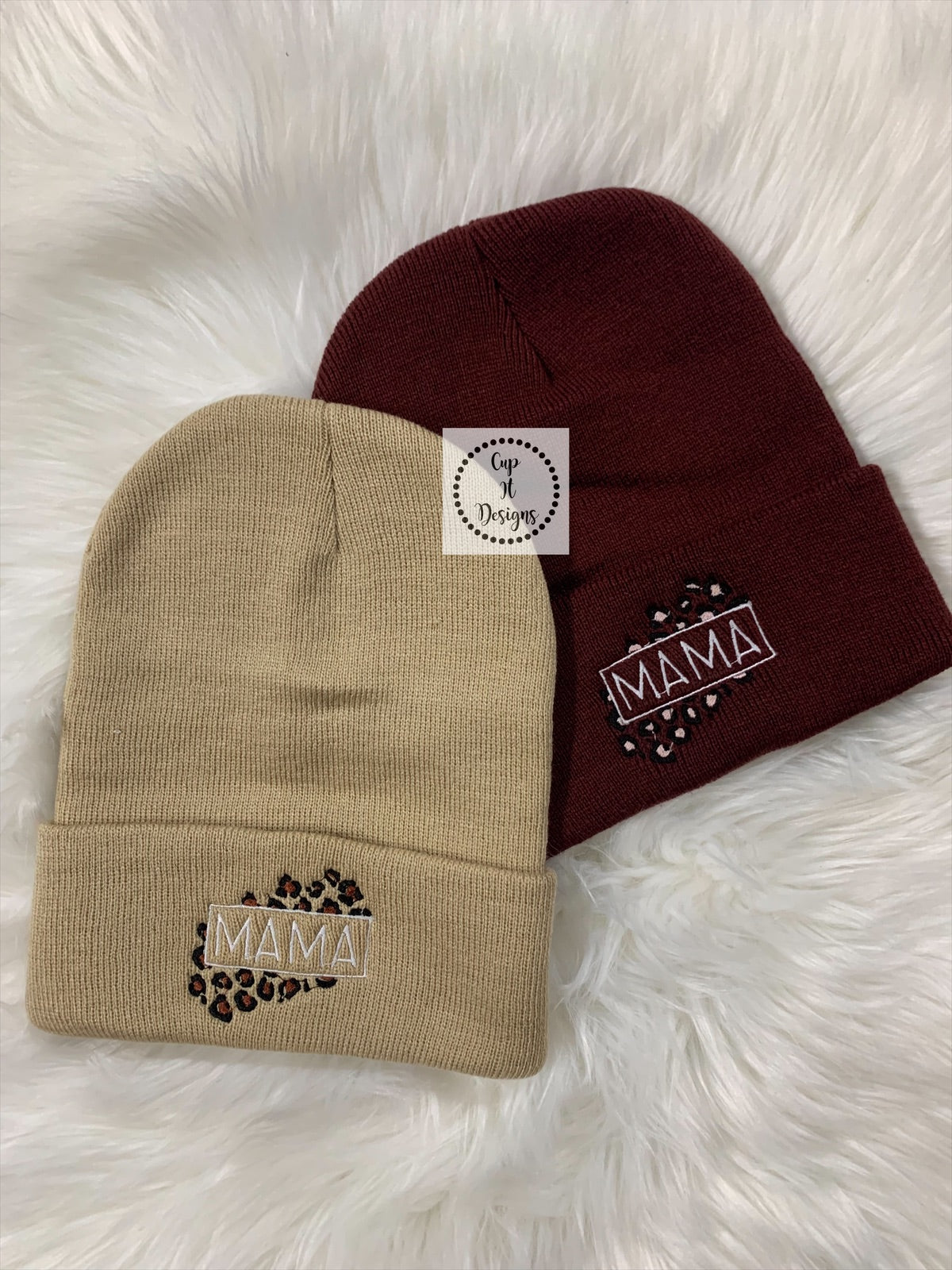Mama Cheetah Beanie