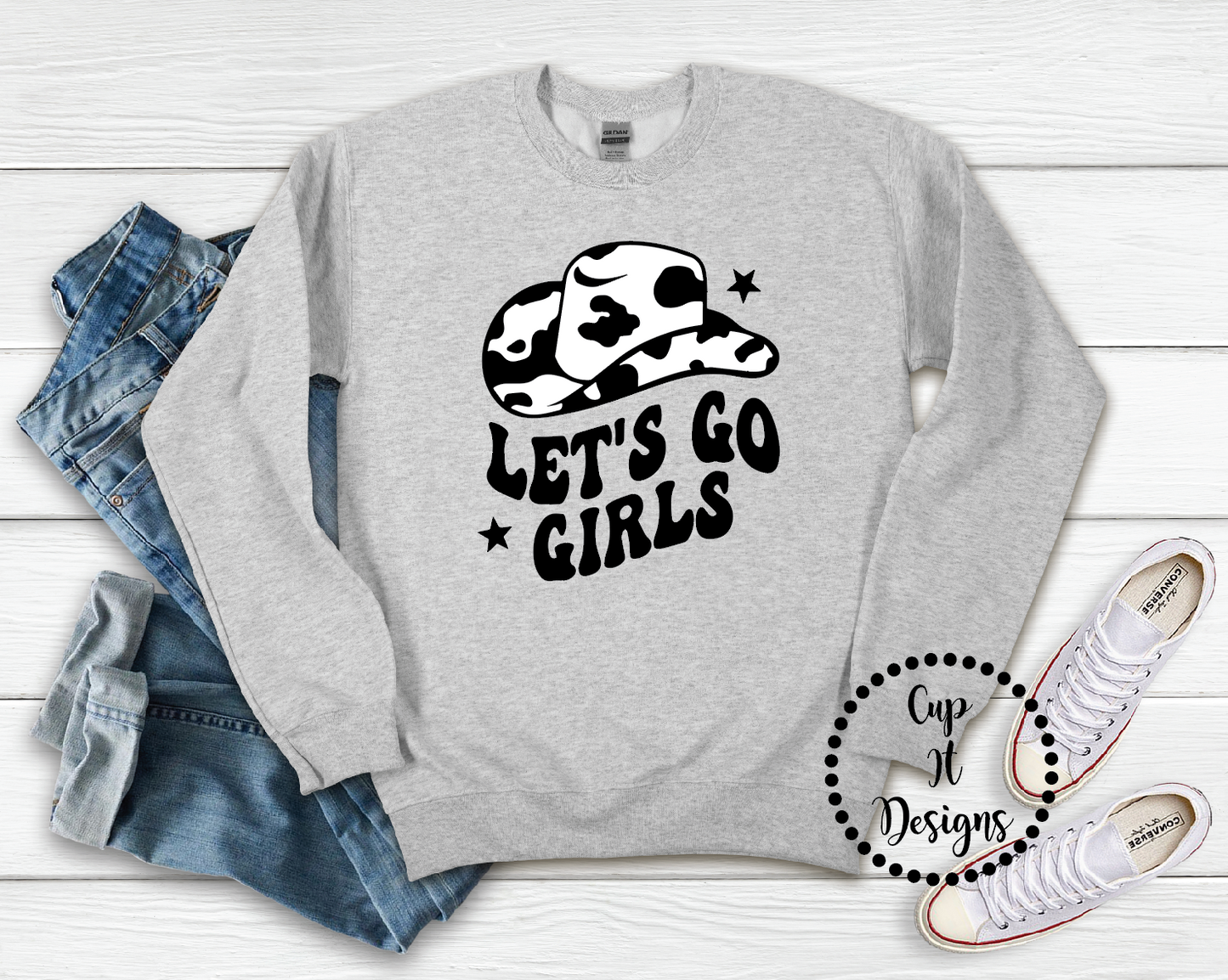 Let’s Go Girls Crewneck