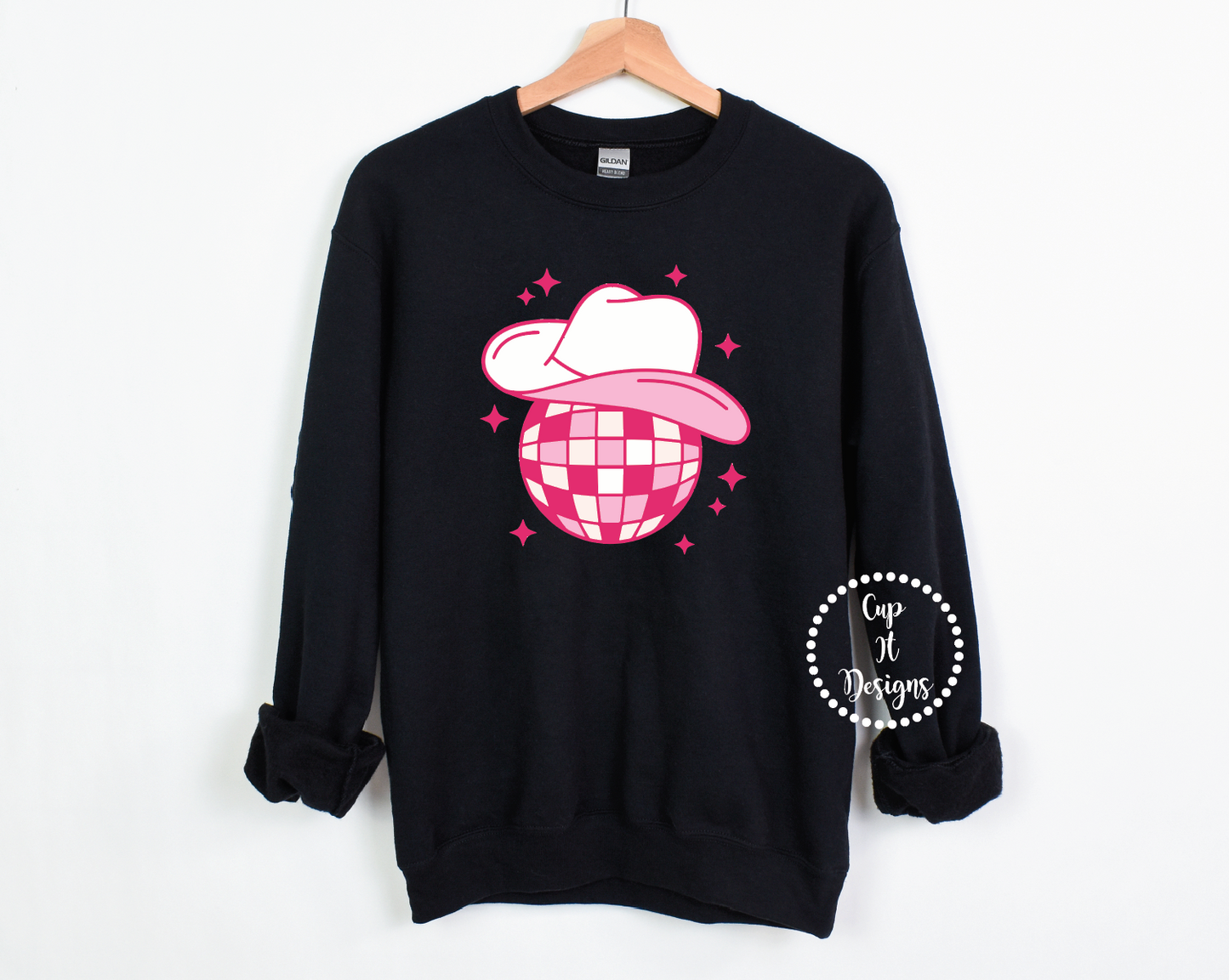Cowgirl Disco Ball Crewneck