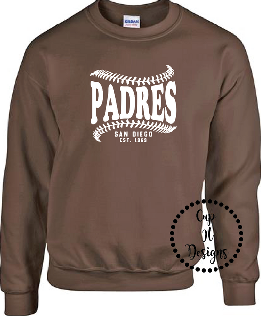 Padres Est 1969 Crewneck