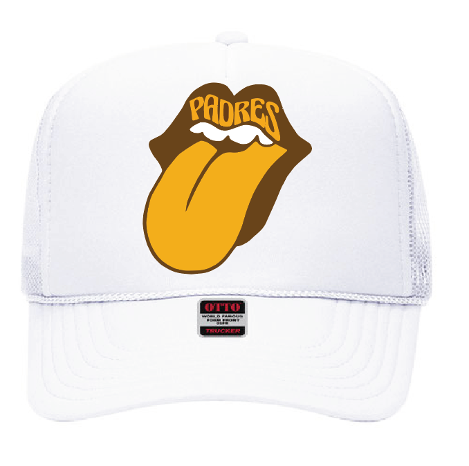 Padres Tongue Trucker Hat