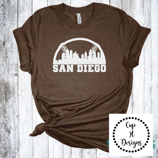 San Diego Baseball Tee