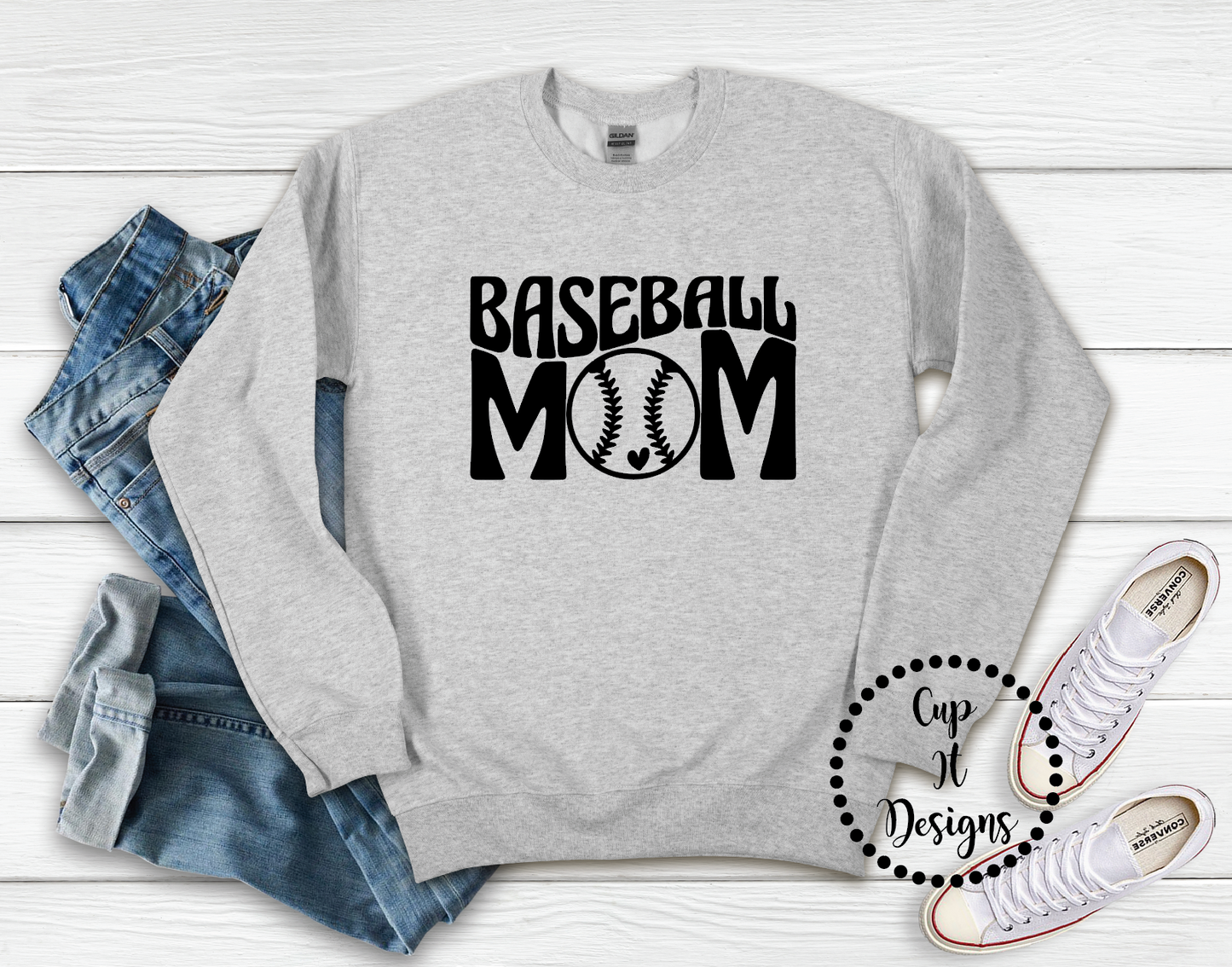 Baseball Mom Crewneck