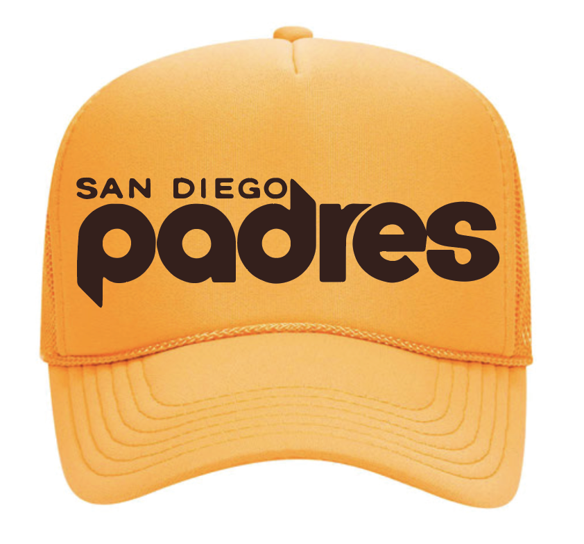 San Diego Padres Trucker Hat – CupItDesigns