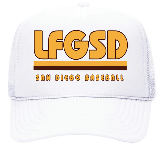 LFGSD San Diego Baseball Trucker Hat