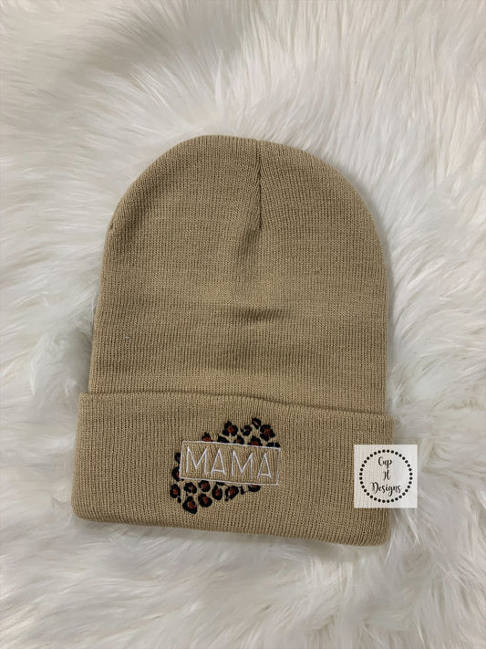 Mama Cheetah Beanie