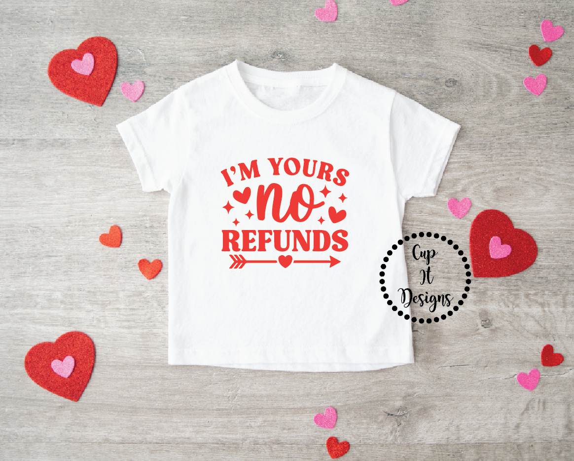 Kids No Refunds Tee