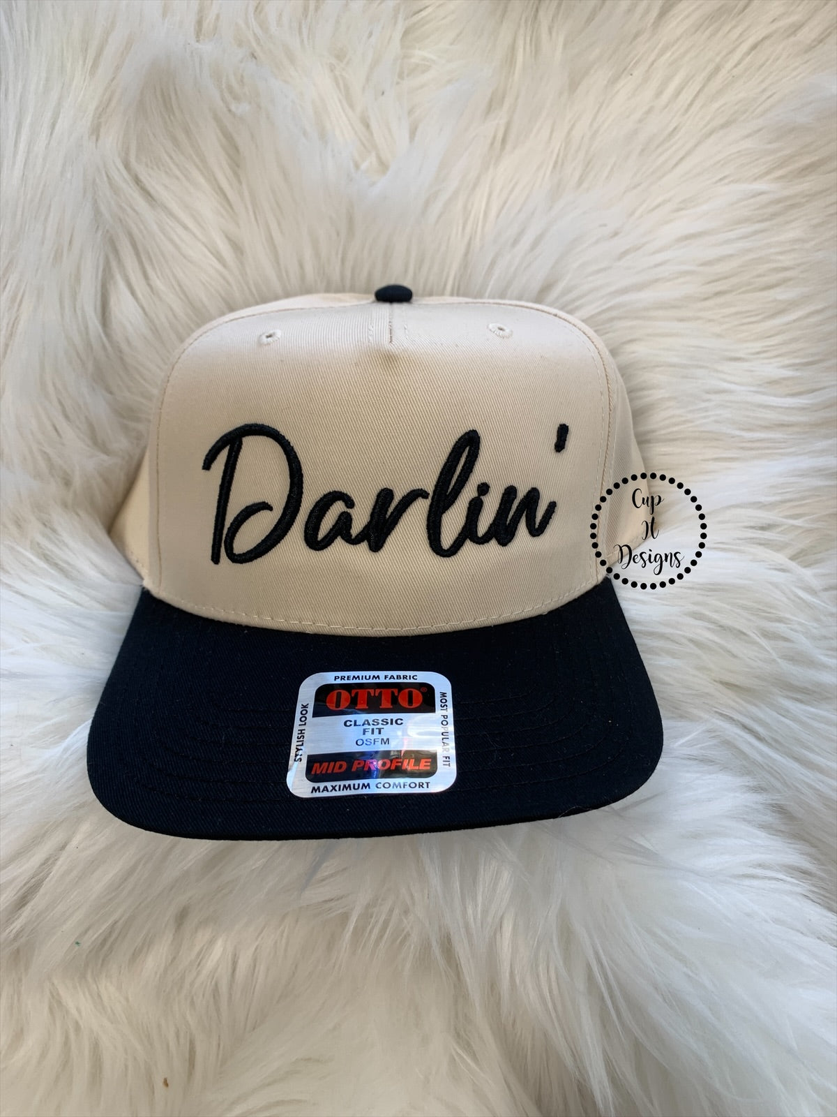 Darlin’ Puff Embroidered Hat