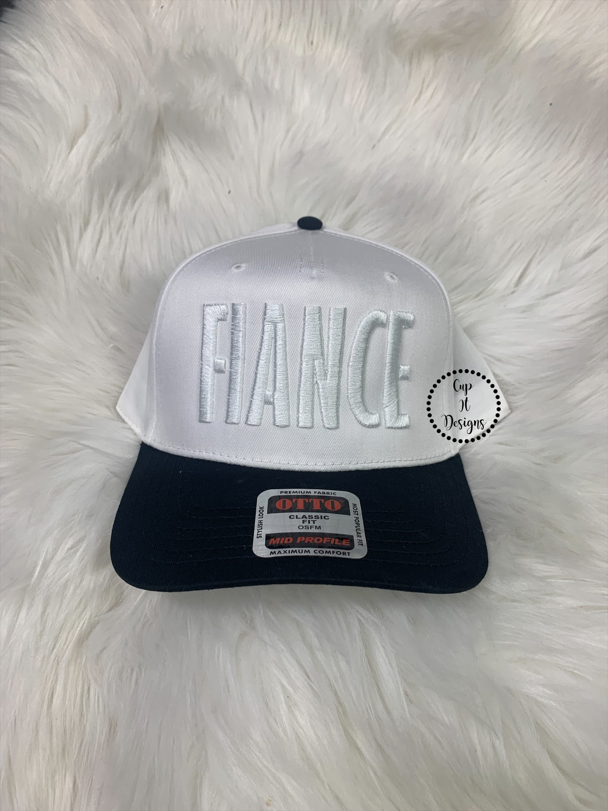 Fiance Embroidered Hat