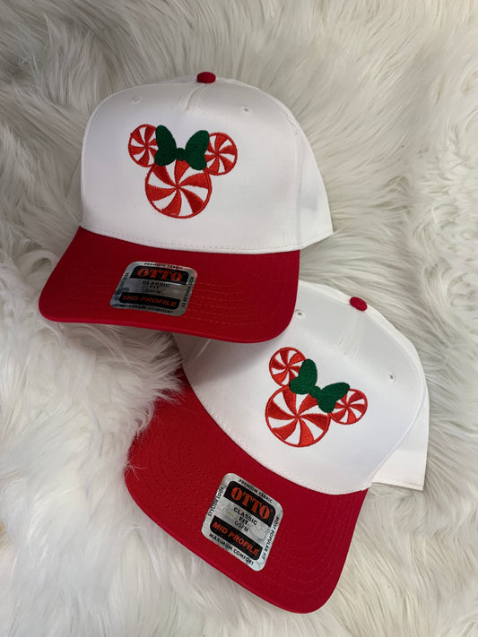 Peppermint Minnie Hat