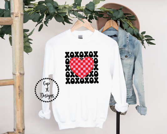 XOXO Heart Crewneck