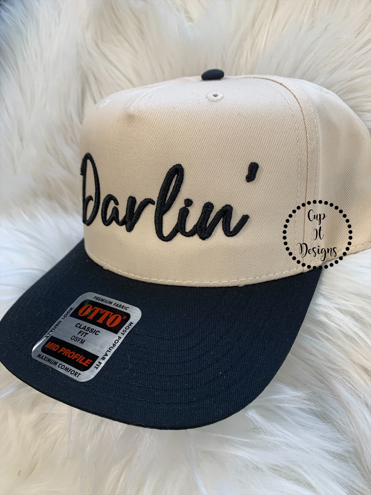 Darlin’ Puff Embroidered Hat