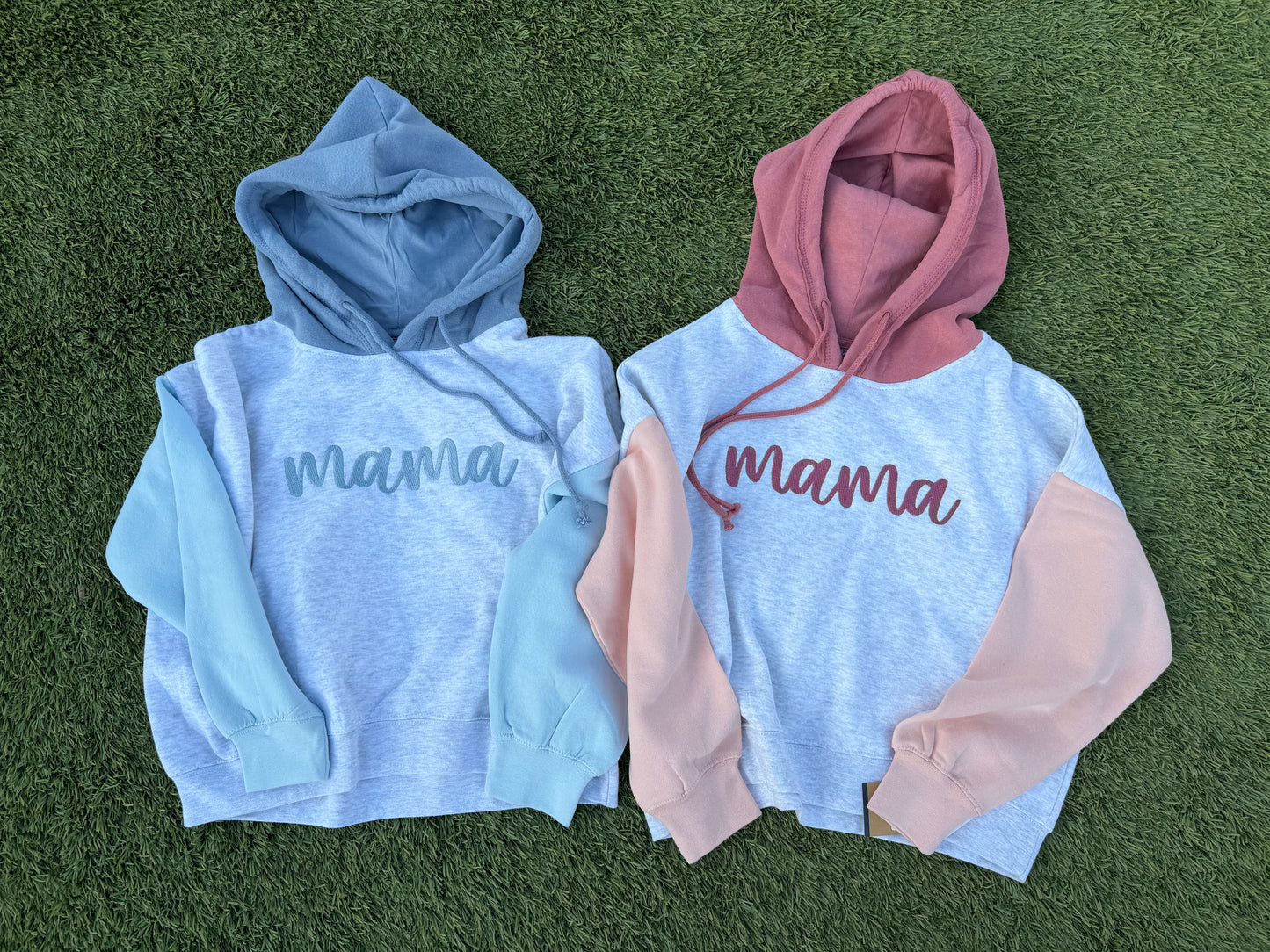 Mama Crop Hoodie