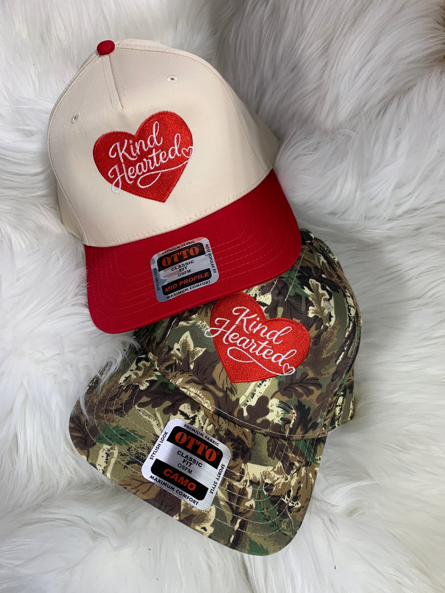 Kind Hearted Embroidered Hat