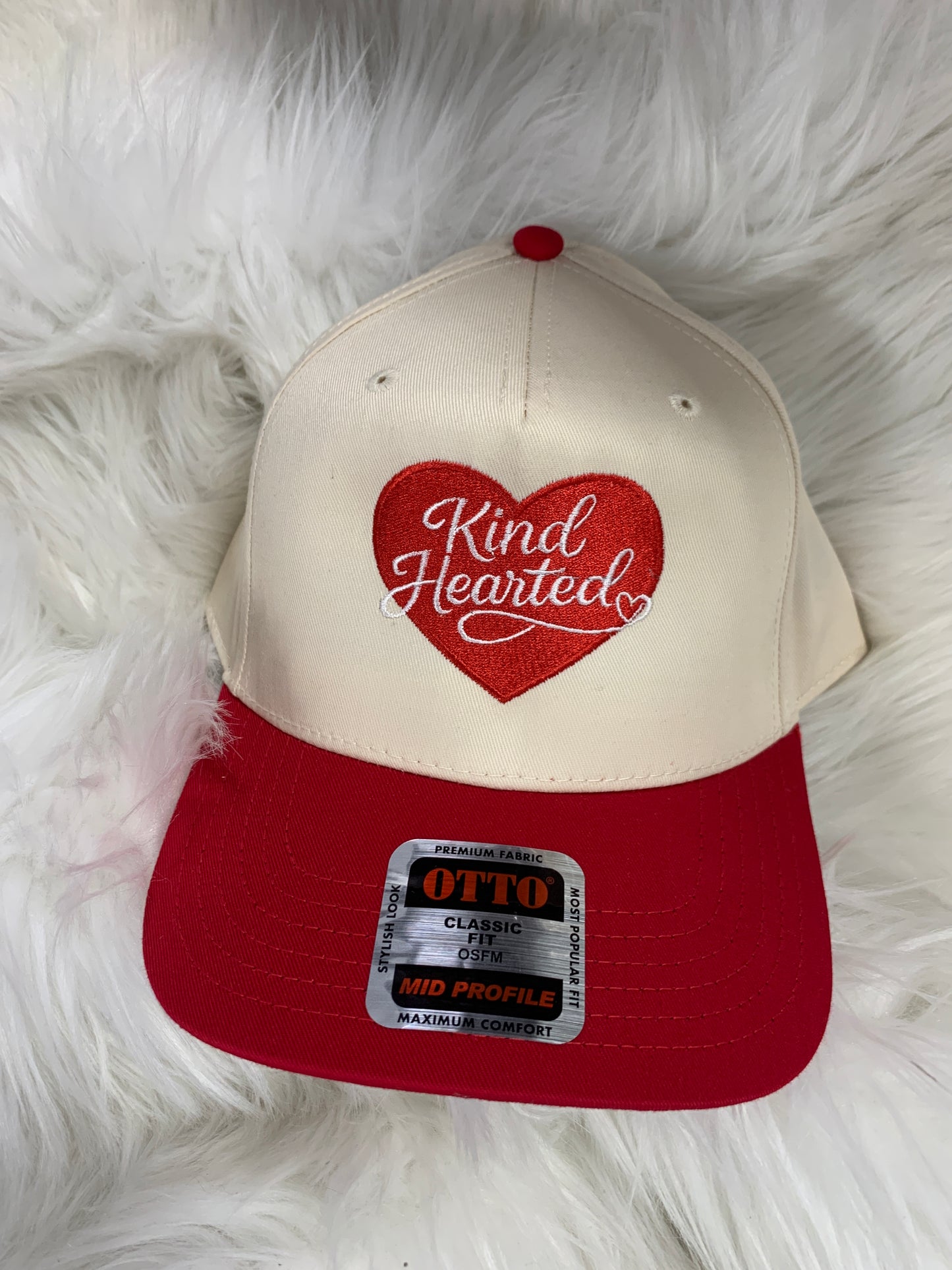 Kind Hearted Embroidered Hat