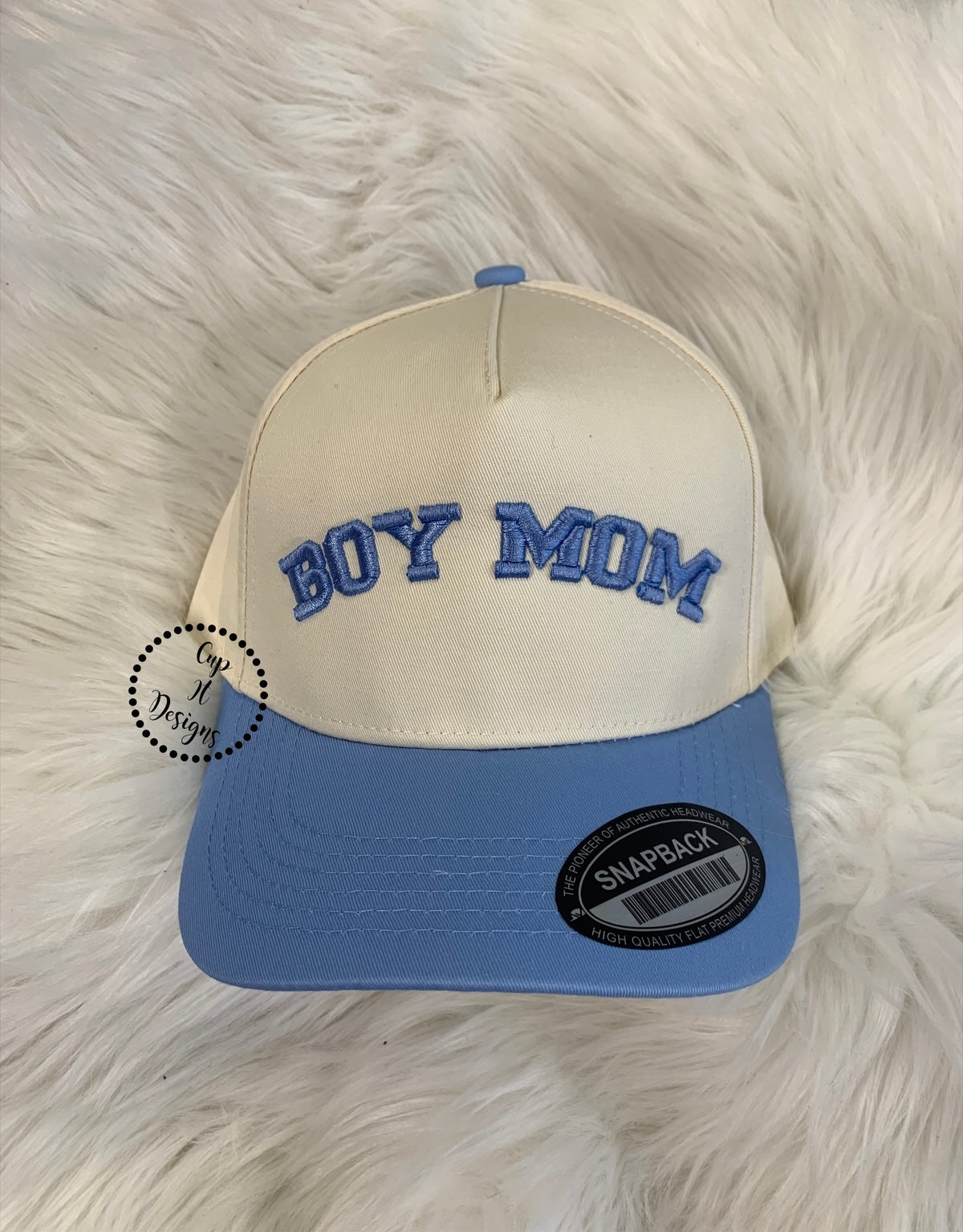 Puff Mom Embroidered Hat