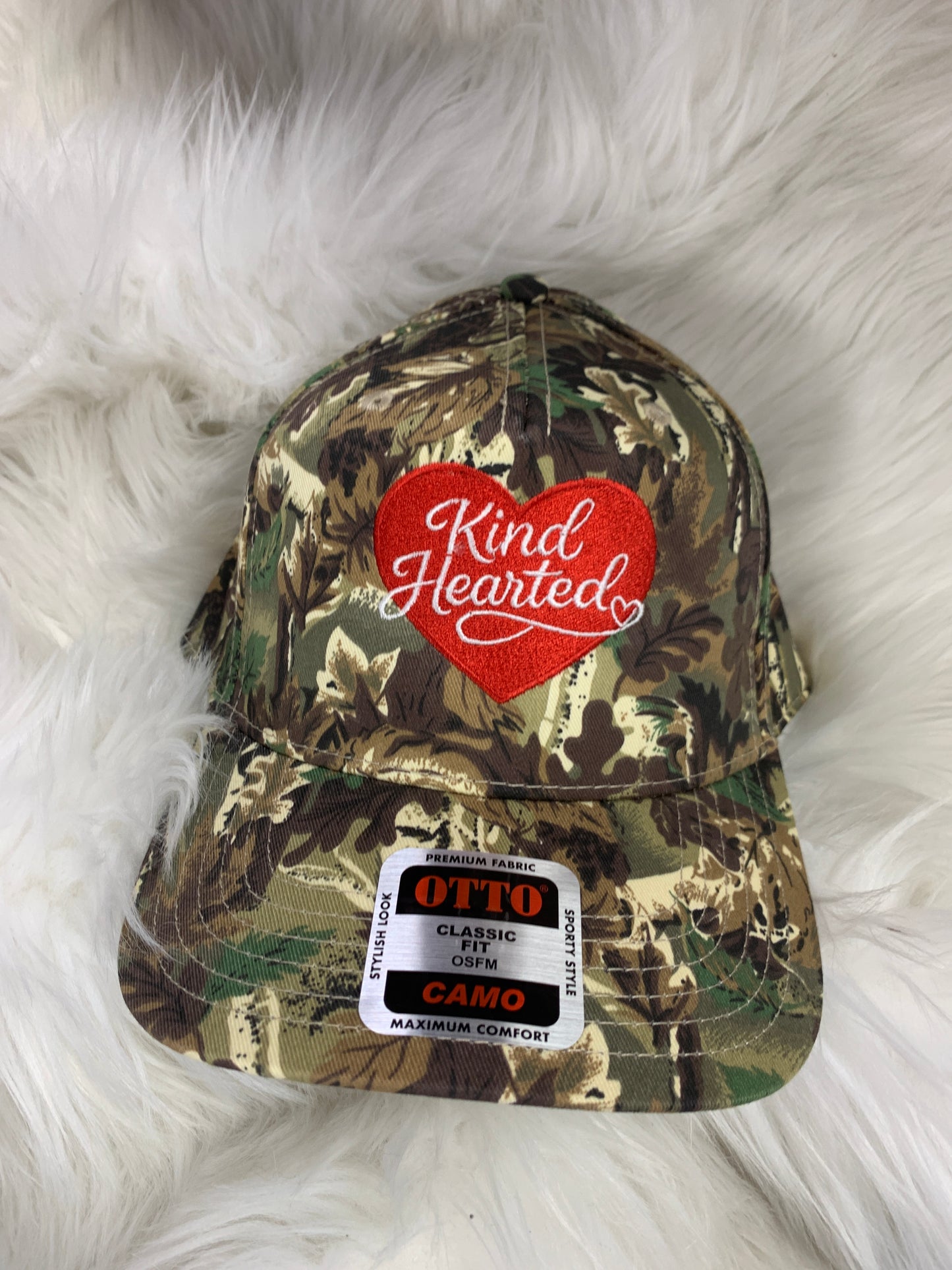 Kind Hearted Embroidered Hat