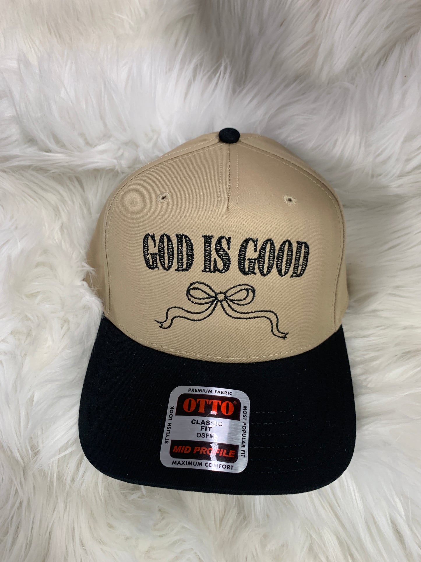 God is Good Embroidered Hat