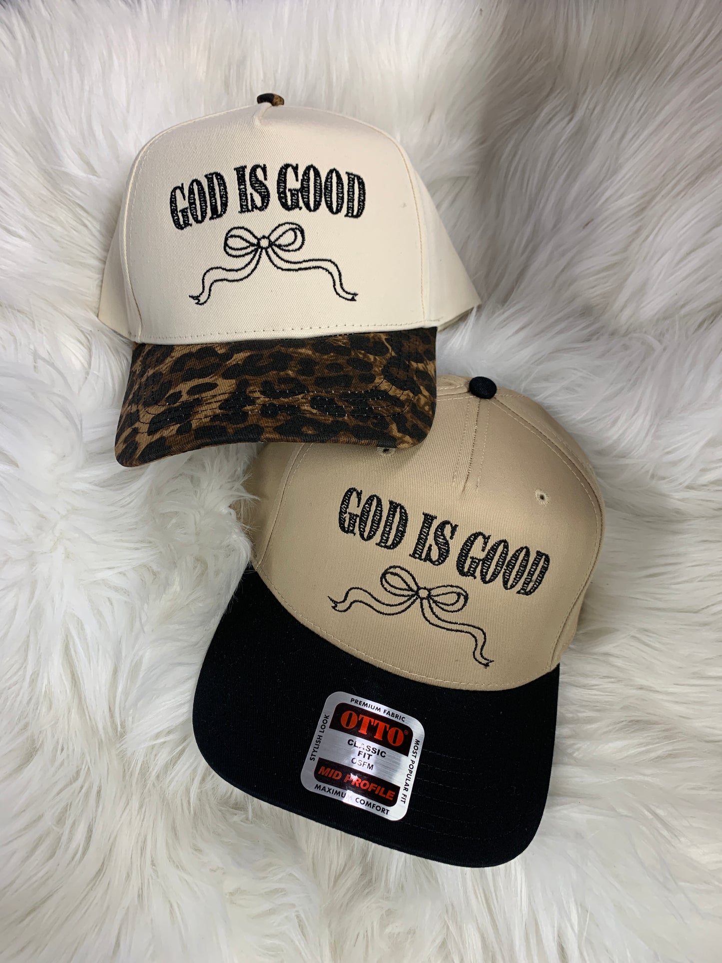 God is Good Embroidered Hat