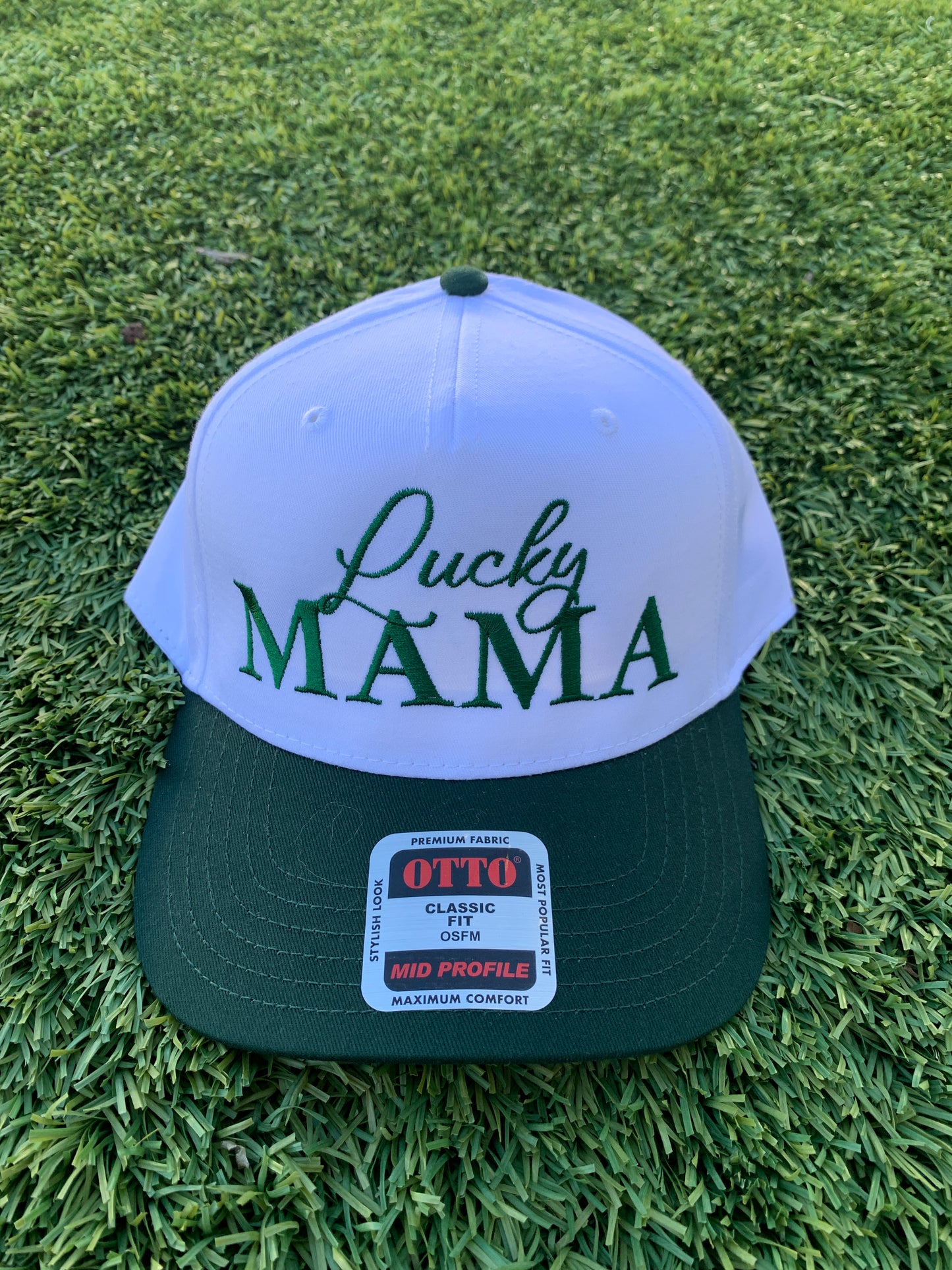Lucky Mama Embroidered Hat