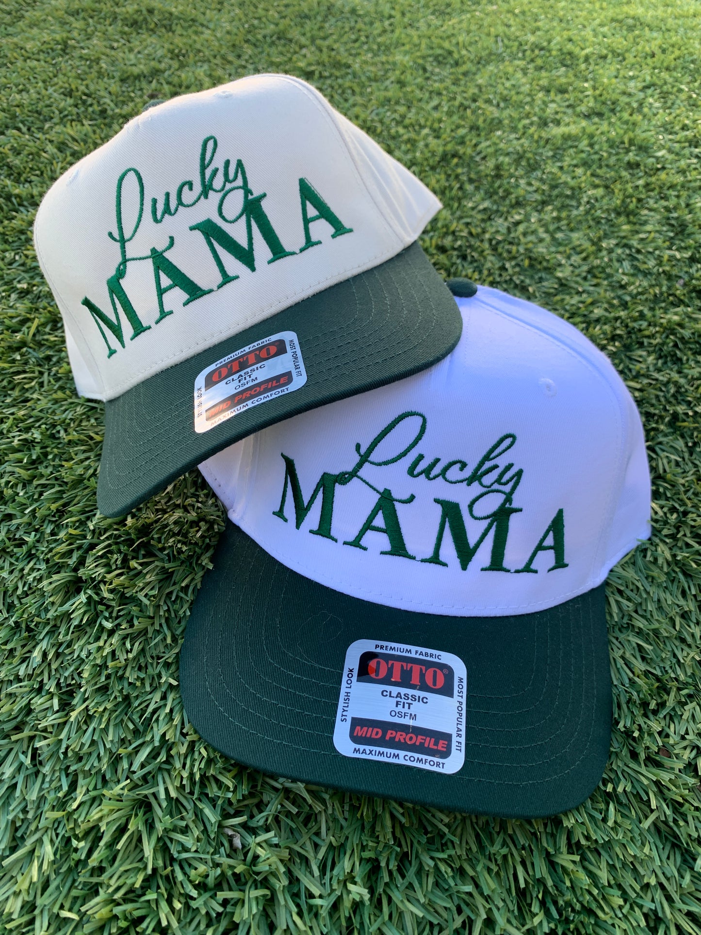 Lucky Mama Embroidered Hat