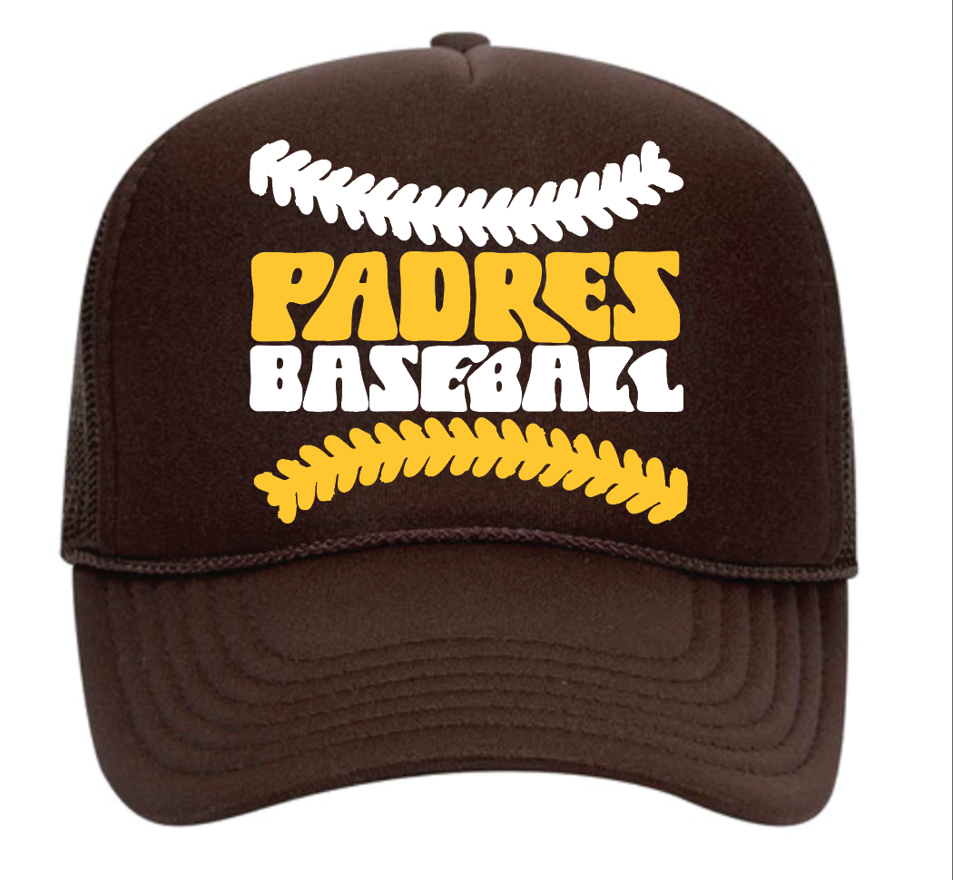 Padres Baseball Trucker Hat