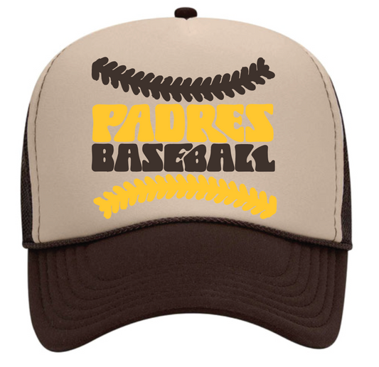Padres Baseball Trucker Hat