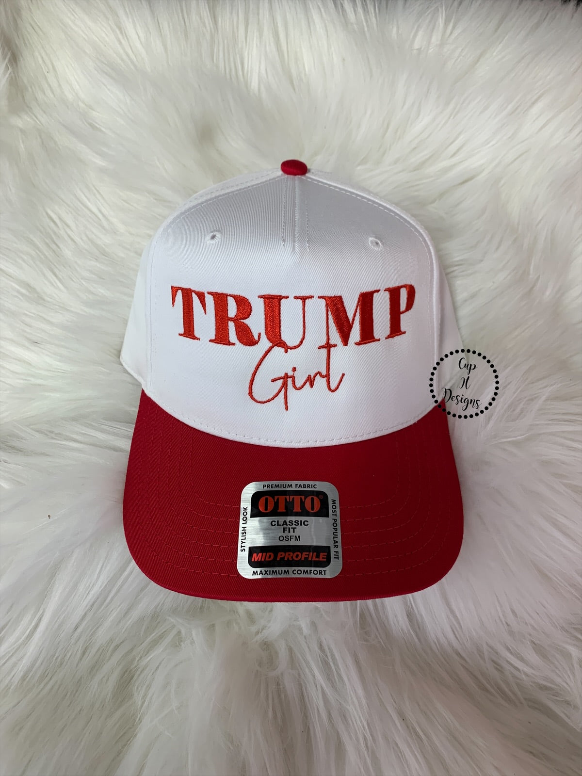 Trump Girl Embroidered Hat