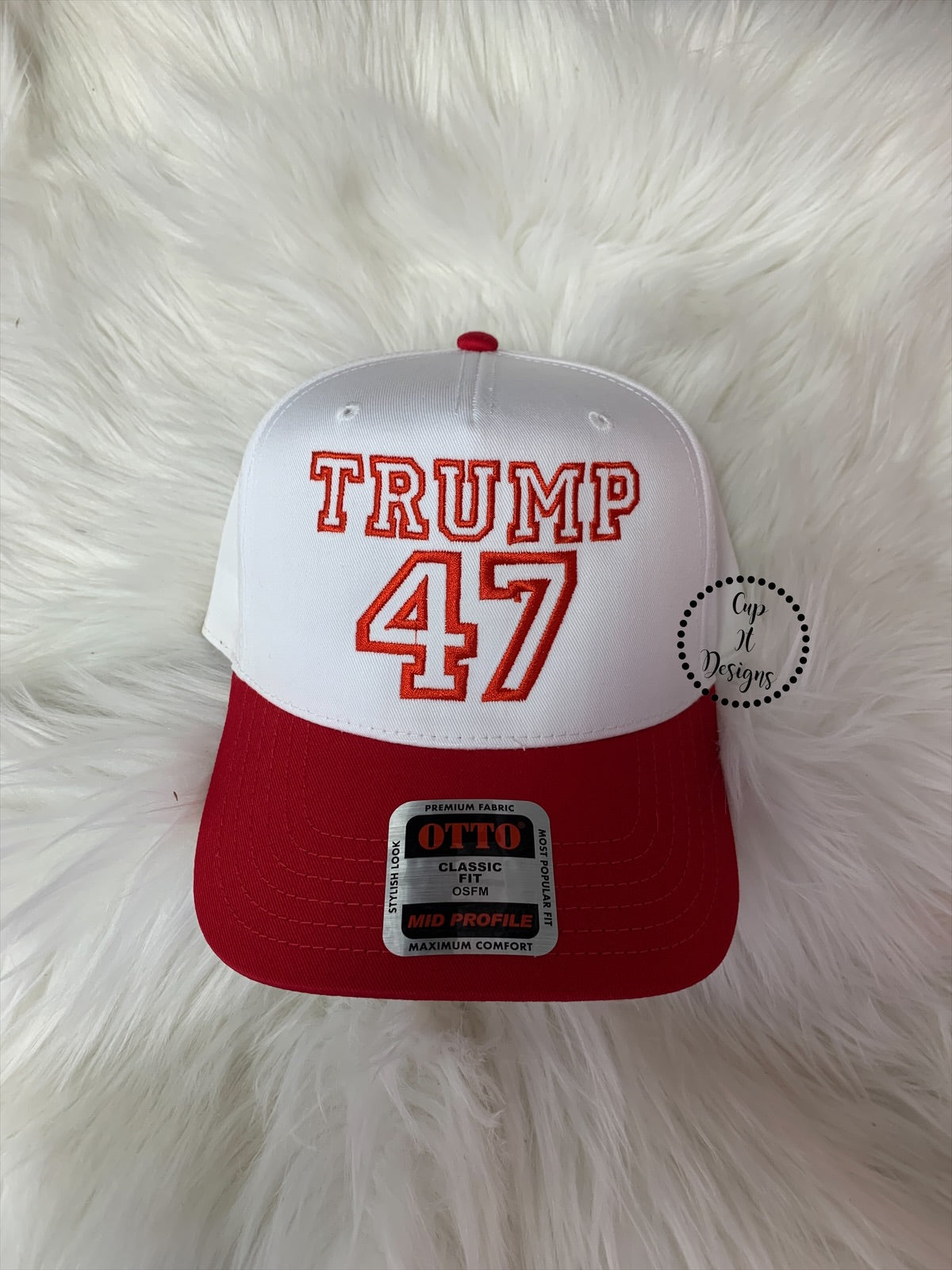 Trump 47 Embroidered Hat