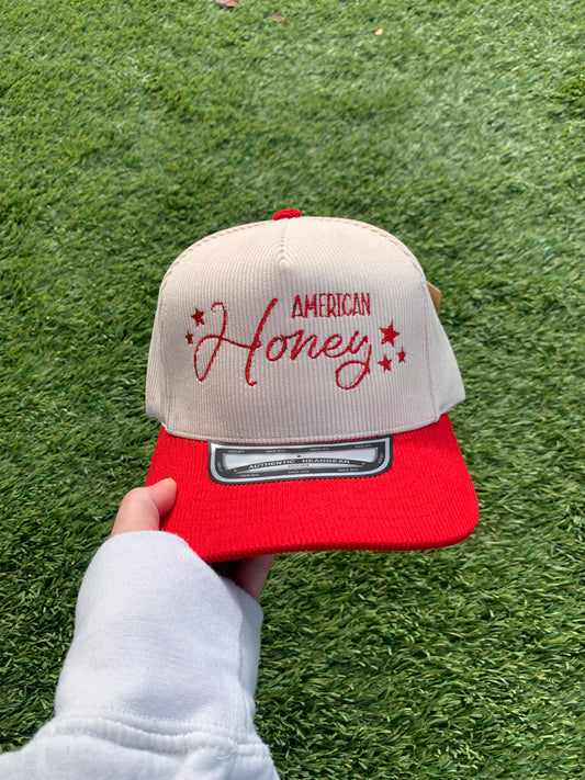 American Honey Embroidered Hat