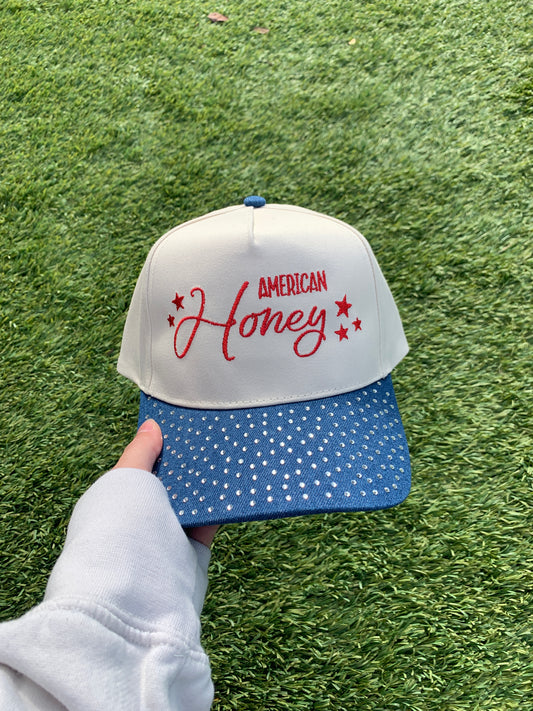 American Honey Embroidered Hat