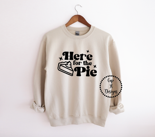 Here for the Pie Crewneck