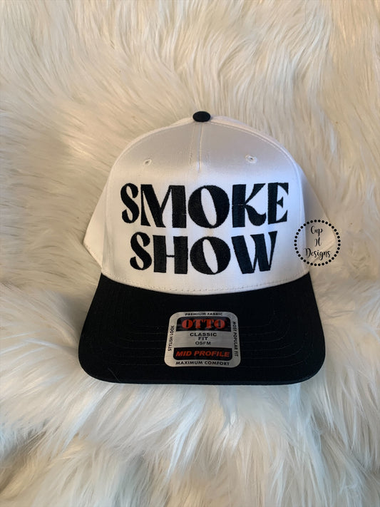 Smoke Show Embroidered Hat