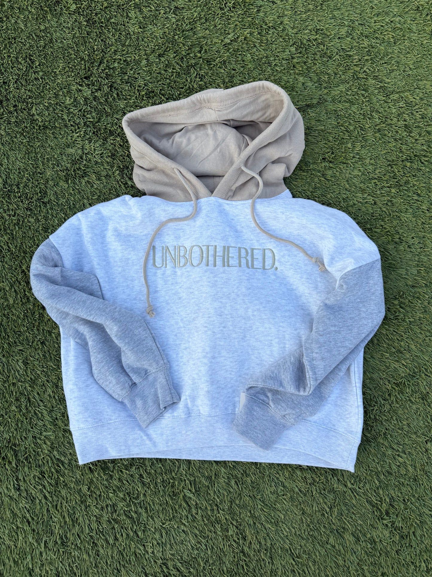 Unbothered Crop Hoodie