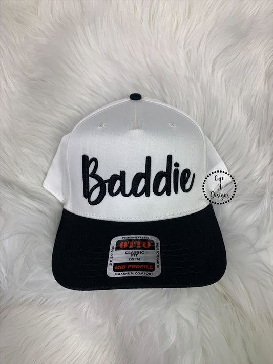 Baddie Embroidered Hat