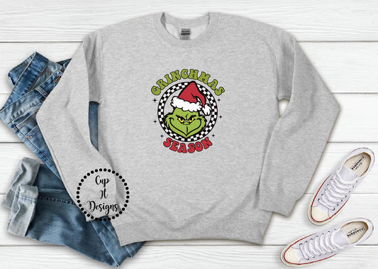 Grinchmas Season Crewneck