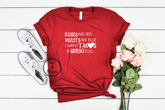 Roses Are Red Tee