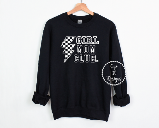 Girl Mom Club Crewneck