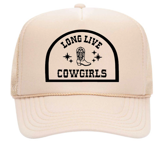 Long Live Cowgirls Trucker Hat