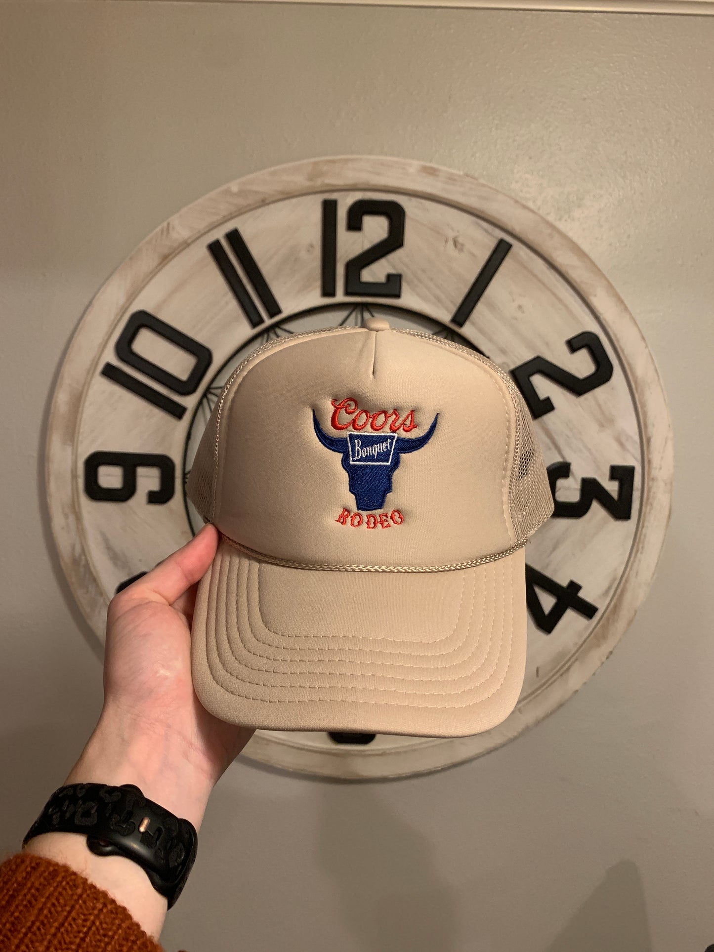 Coors Rodeo Embroidered Trucker Hat