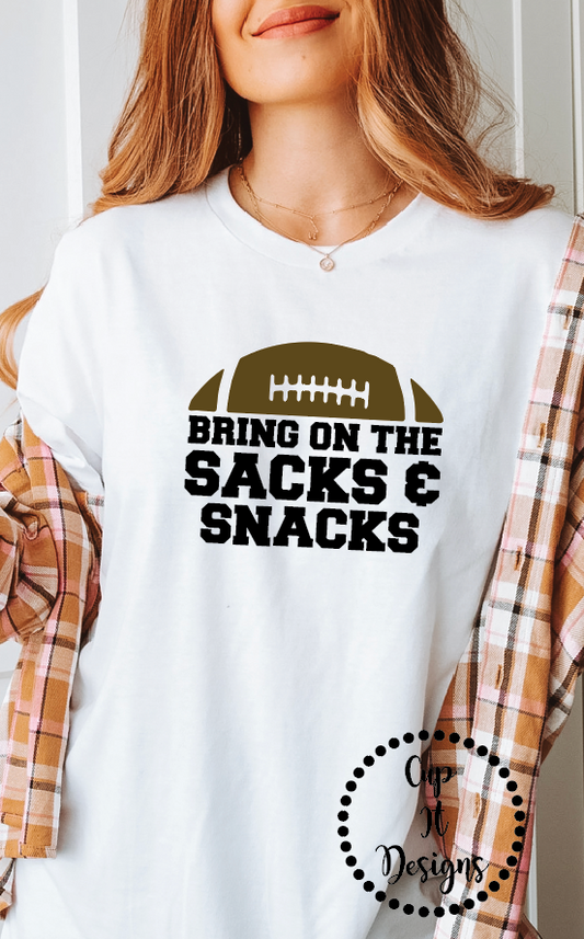 Sacks and Snacks Tee