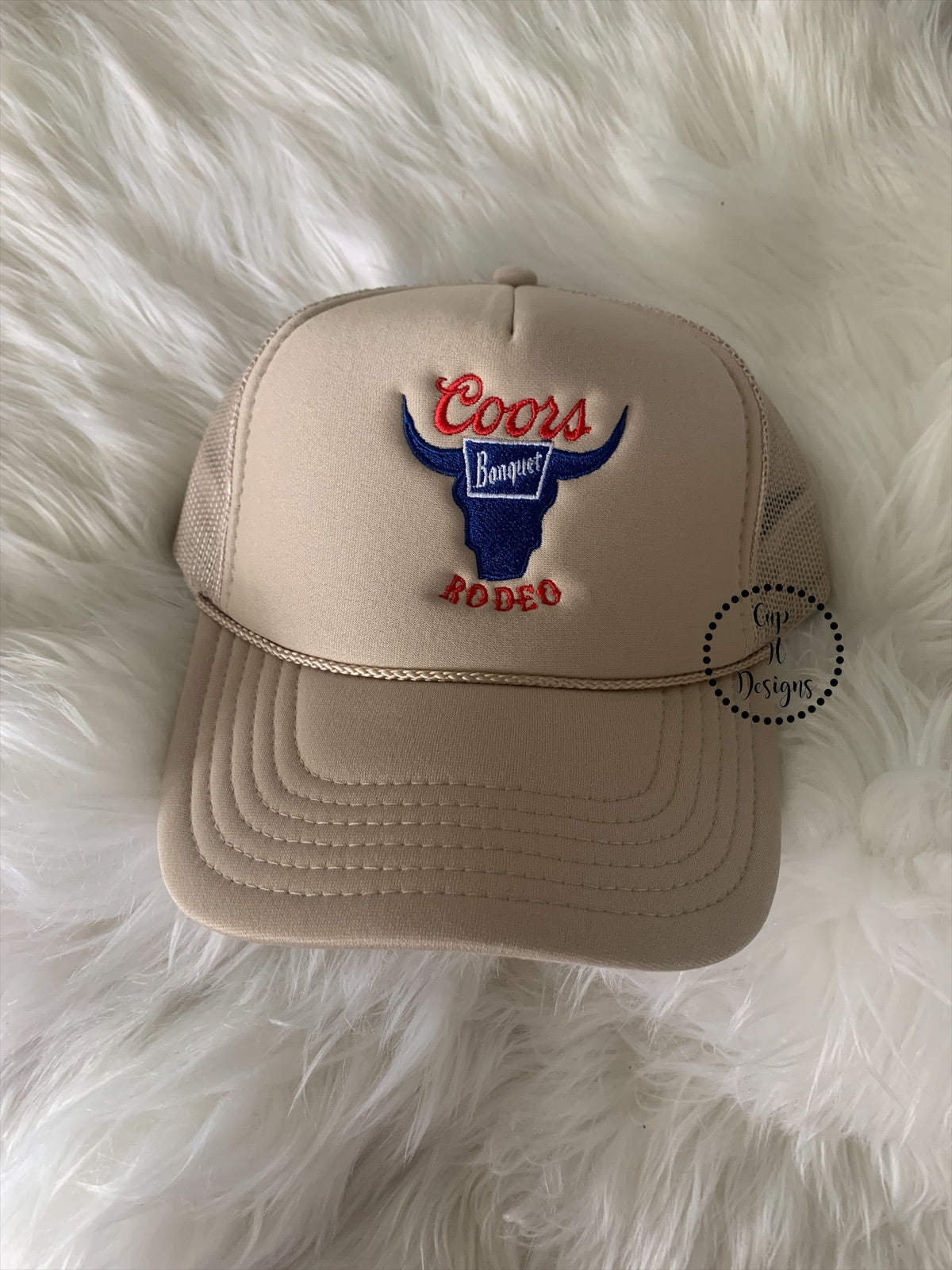 Coors Rodeo Embroidered Trucker Hat
